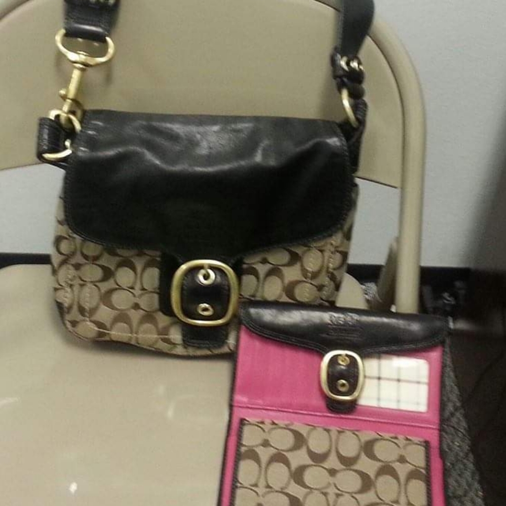 Coach Purse and Matching Wallet